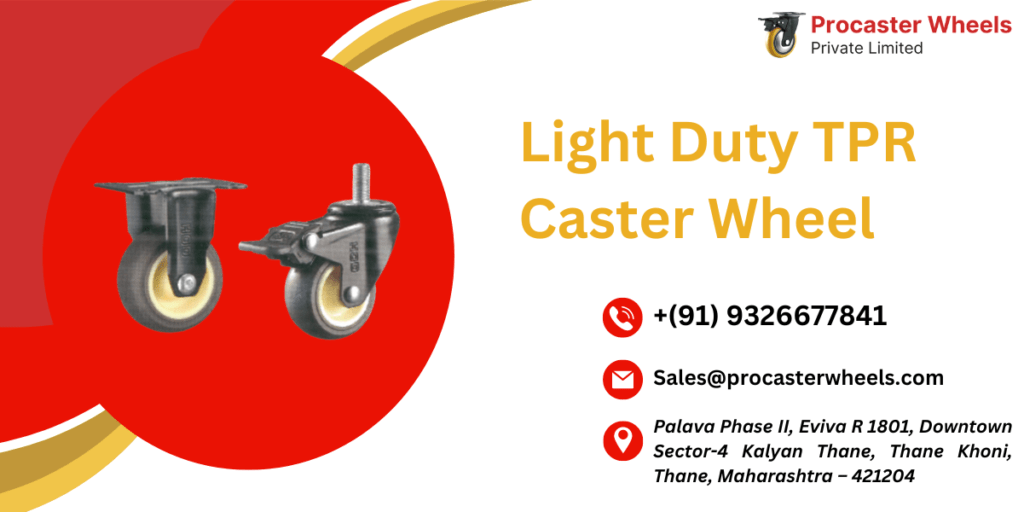 Light Duty TPR Caster Wheel